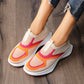 👟 Damen atmungsaktive gestrickte Slip-On-Sneakers – bequem wie Socken, flexibel für ganztägigen Tragekomfor