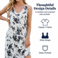 📢Mid-Season Sale: −50% nur für kurze Zeit⏰Leichtes Damen-Kleid mit Spaghettiträgern & Print – ärmellos, luftig & vielseitig für Sommer, Strand & Alltag 🌸☀️