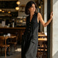 📅 Heute bestellen = 50% sparen 👗 Damen Casual V-Neck Sleeveless Jumpsuit – figurschmeichelnd, luftig & vielseitig – perfekt für Alltag & besondere Anlässe
