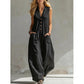 📅 Heute bestellen = 50% sparen 👗 Damen Casual V-Neck Sleeveless Jumpsuit – figurschmeichelnd, luftig & vielseitig – perfekt für Alltag & besondere Anlässe