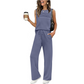 Ärmelloses Damen-Top und Hose mit Kordelzug (Set)