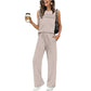 Ärmelloses Damen-Top und Hose mit Kordelzug (Set)