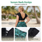 🏖️Sommer-Sonderangebot: 60 % Rabatt🌊Zweiteiliger Badeanzug mit Rock und tropischem Print für Damen👙🌴❤️