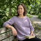 Bestickte Bluse aus Baumwoll-Leinen für Damen