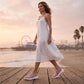 👡 Damen Platform Open-Toe Sandalen – bequemer Plateauabsatz, luftiges Design & perfekt für Strand, Alltag & Freizeit