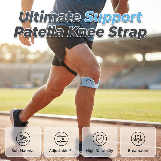 🔥50% SOMMER-RABATT | Patellaband Kniestütze 🏃 Stoßdämpfend & atmungsaktiv für Laufen, Sport & Alltag