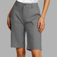 Einfarbige Freizeitshorts für Damen