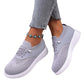 Damen atmungsaktive Mesh-Slip-On-Walking-Schuhe
