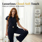 👚🔥 50% RABATT! Damen Chic Zweiteiler-Set: Bequemes Polo-Top & Wide-Leg-Hose | Elegant für jeden Tag & jede Gelegenheit 🌸