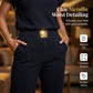 👚🔥 50% RABATT! Damen Chic Zweiteiler-Set: Bequemes Polo-Top & Wide-Leg-Hose | Elegant für jeden Tag & jede Gelegenheit 🌸