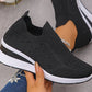 Atmungsaktive Strick-Wanderschuhe für Damen