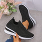 Atmungsaktive Strick-Wanderschuhe für Damen