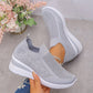 Atmungsaktive Strick-Wanderschuhe für Damen