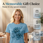 Elegantes Damen-T-Shirt mit Rosen-Print