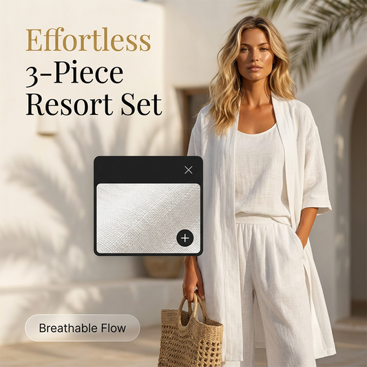3-teiliges Sommeroutfit für Damen