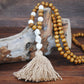 🌼📿Lange Kette für Damen im boho-vintage Stil, Strandurlaub und Alltag