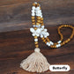 🌼📿Lange Kette für Damen im boho-vintage Stil, Strandurlaub und Alltag
