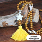 🌼📿Lange Kette für Damen im boho-vintage Stil, Strandurlaub und Alltag