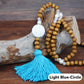 🌼📿Lange Kette für Damen im boho-vintage Stil, Strandurlaub und Alltag