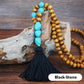 🌼📿Lange Kette für Damen im boho-vintage Stil, Strandurlaub und Alltag