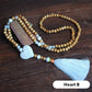 🌼📿Lange Kette für Damen im boho-vintage Stil, Strandurlaub und Alltag