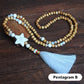 🌼📿Lange Kette für Damen im boho-vintage Stil, Strandurlaub und Alltag