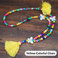 🌼📿Lange Kette für Damen im boho-vintage Stil, Strandurlaub und Alltag