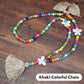 🌼📿Lange Kette für Damen im boho-vintage Stil, Strandurlaub und Alltag