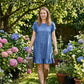 👗✨Elegantes Kleid aus gewaschenem Denim – Lässige Eleganz für jeden Tag💙