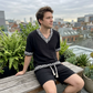 👕☀️2-teiliges Set aus Freizeit-Oberteil und Shorts für Herren – Lässiger Komfort und Stil 🔥