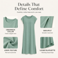 Ärmelloses Sommerkleid mit Seitenschlitz für Damen