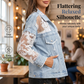 🔥BEGRENZTE STÜCKZAHL💃 Handgefertigte Spitzenjacke ✨ Lässige Passform, passend zu jedem Outfit