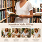 👚✨Women's Elegant V-Neck T-Shirt – schmeichelhafter Ausschnitt, weicher Stoff & vielseitig – perfekt für Alltag, Büro & Freizeit – leicht zu kombinieren