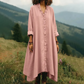 👗 🌸V-Neck Ruffle Trim Loose Maxi Dress – luftiger Schnitt, romantische Rüschen & vielseitig – perfekt für warme Tage, Strand & besondere Anlässe
