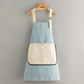 Adjustable Cotton Linen Apron with Pockets