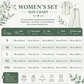 Frauen elegantes zweiteiliges Set mit Print