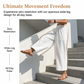 Women's Casual Loose-Fitting Straight-Leg Pants