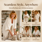 2-teiliges Set aus Tanktop und Strickjacke für Damen