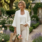 2-teiliges Set aus Tanktop und Strickjacke für Damen
