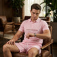 👕 2-teiliges Sommer-Set für Herren – Polo-Shirt & Shorts, atmungsaktiv, bequem & vielseitig für Sport, Alltag & Freizeit ☀️🏌️