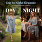 ⌛Zeitlich begrenztes Angebot – Midi-Kleid mit Blumenmuster für Damen