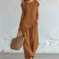 2-teiliges Set aus Oberteil mit asymmetrischem Saum und Hose für Damen