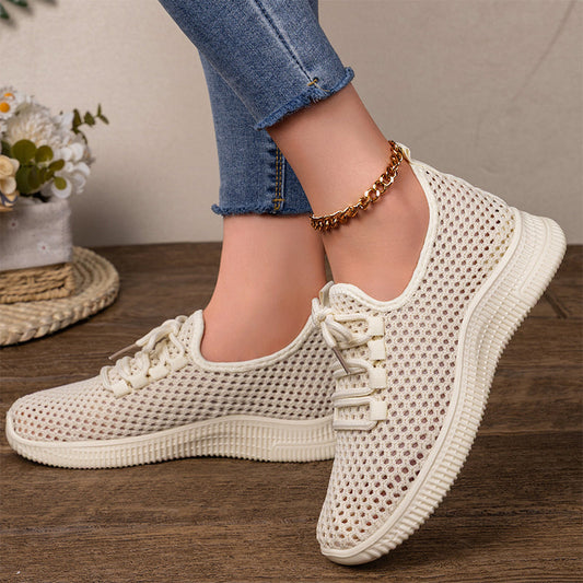 Atmungsaktive Strick-Wanderschuhe für Damen