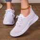 Atmungsaktive Strick-Wanderschuhe für Damen
