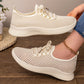 Atmungsaktive Strick-Wanderschuhe für Damen
