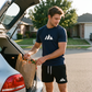 👕 Herren Kurzarm-T-Shirt & Shorts-Set mit Kordelzug – Bequem, lässig & perfekt für Sommer, Freizeit & Sport ☀️✨