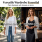 🌟Leichte transparente offene Strickjacke