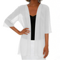 🌟Leichte transparente offene Strickjacke
