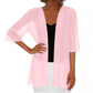 🌟Leichte transparente offene Strickjacke