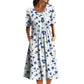 Damen Freizeitkleid mit Blumendruck